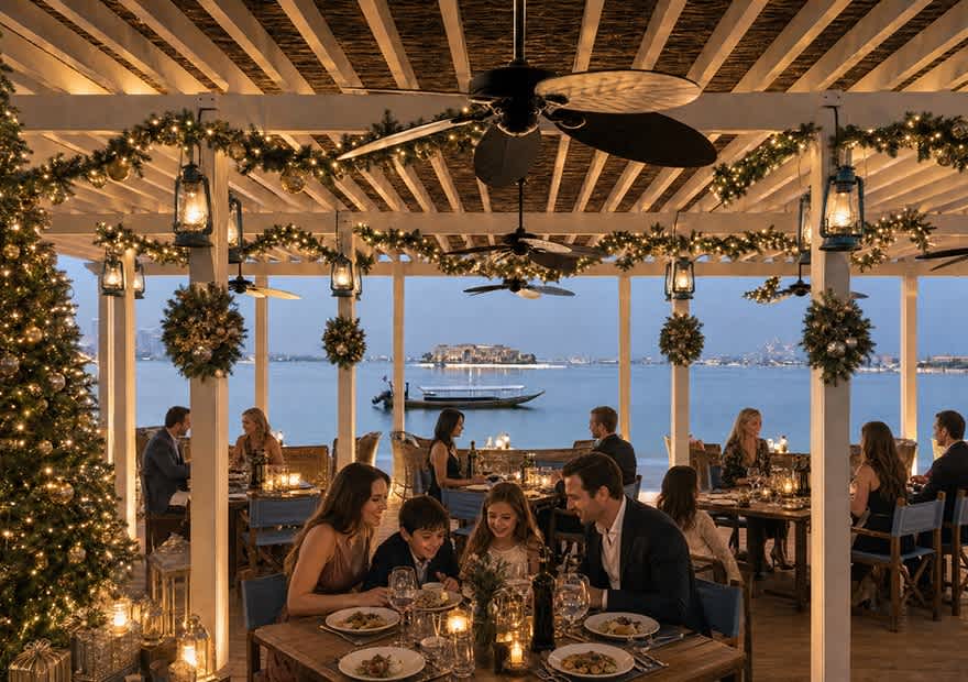 Christmas Day Brunch at The Beach House, Anantara The Palm