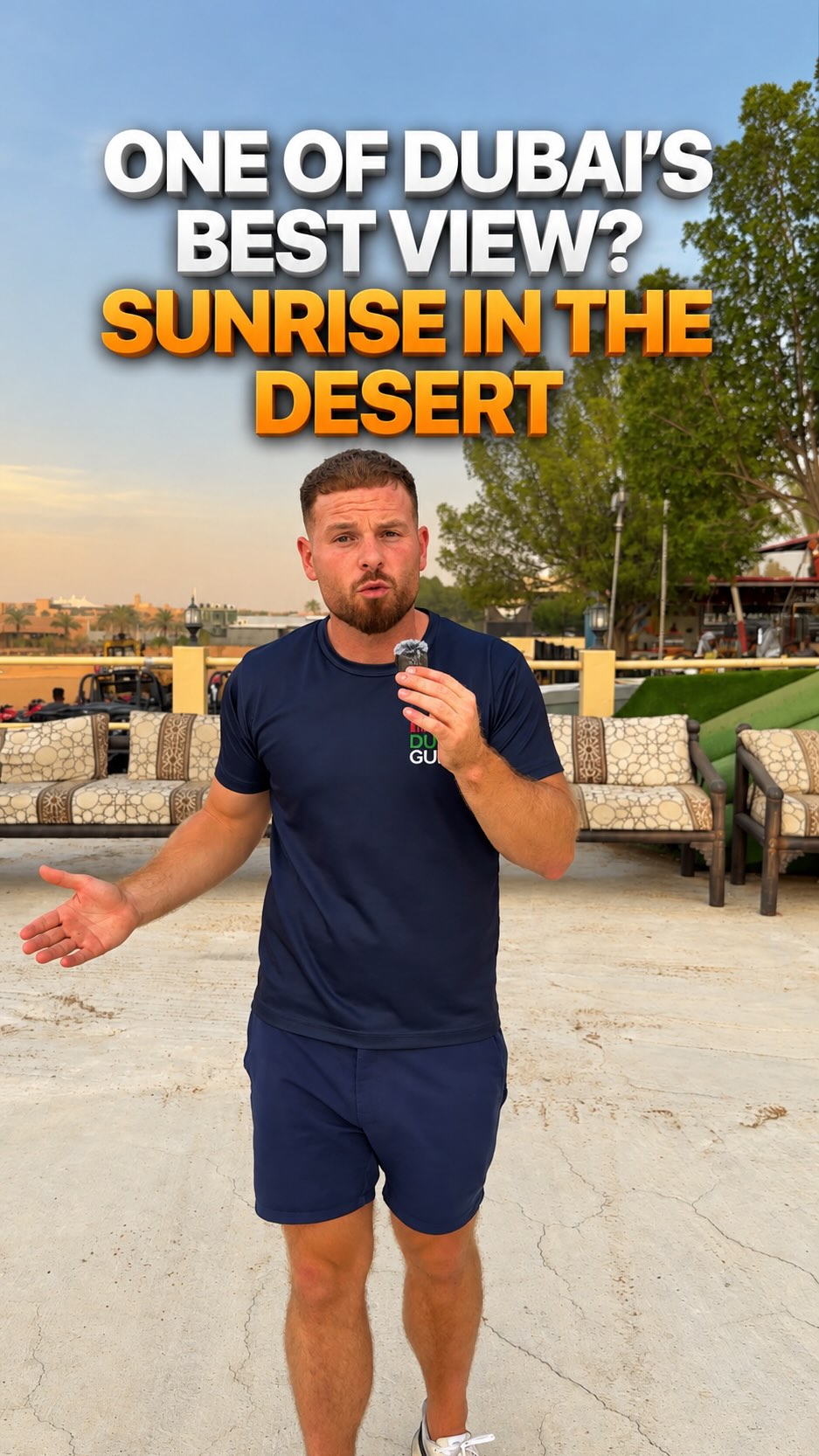 Sunrise in the Desert