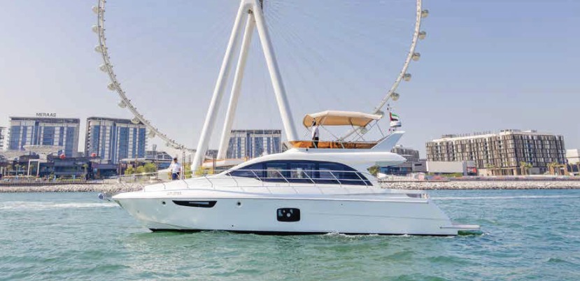 LUX52 private yacht in Dubai