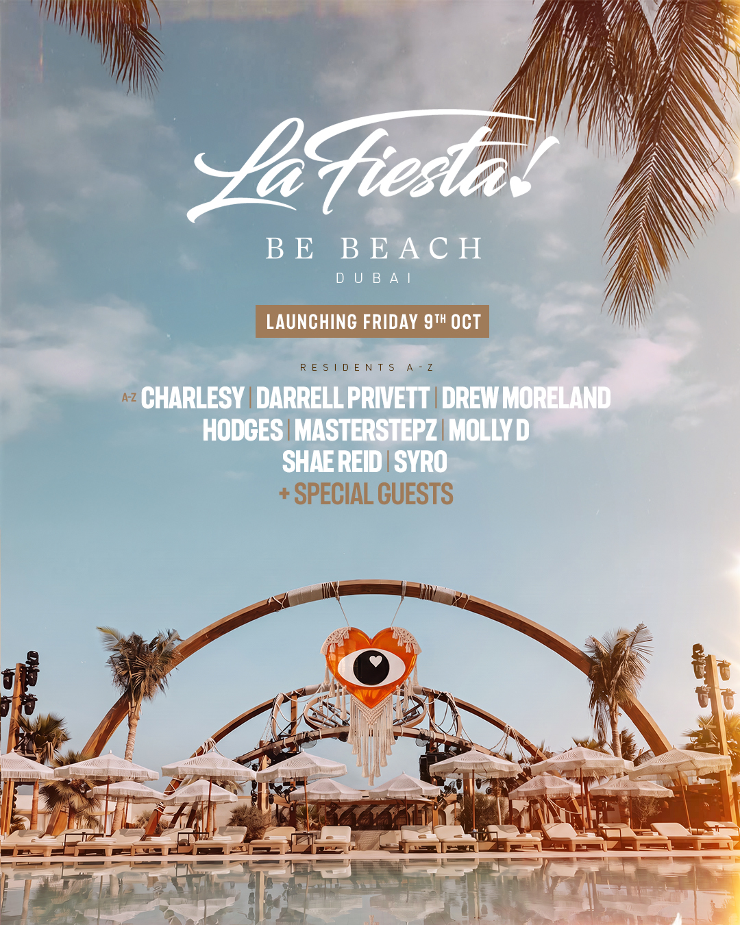 BE BEACH — LA FIESTA