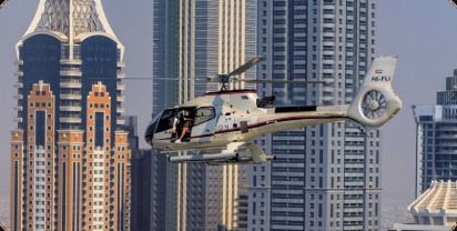City Circuit helicopter view of Dubai