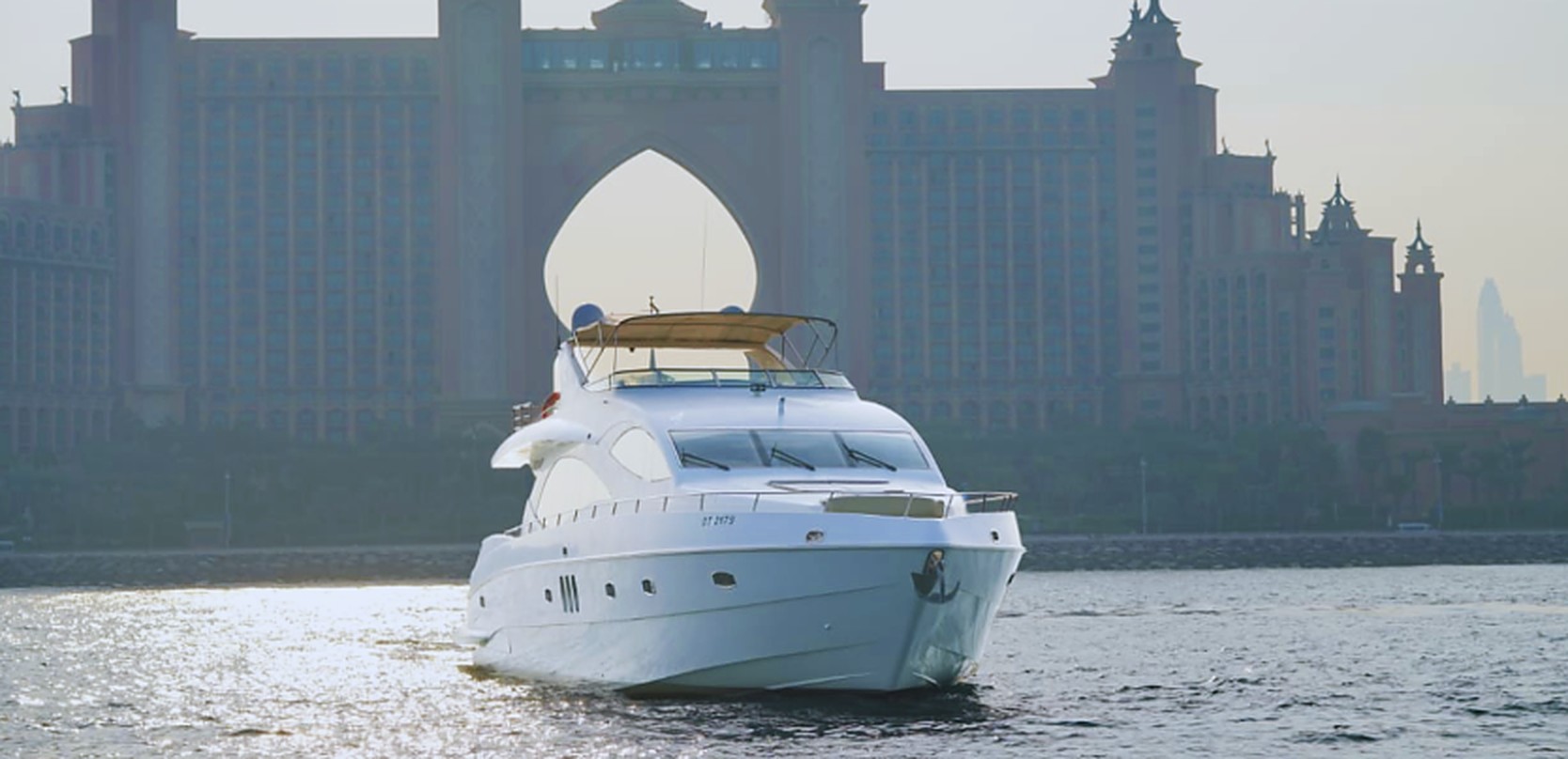 LUX88 + JACUZZI private yacht in Dubai