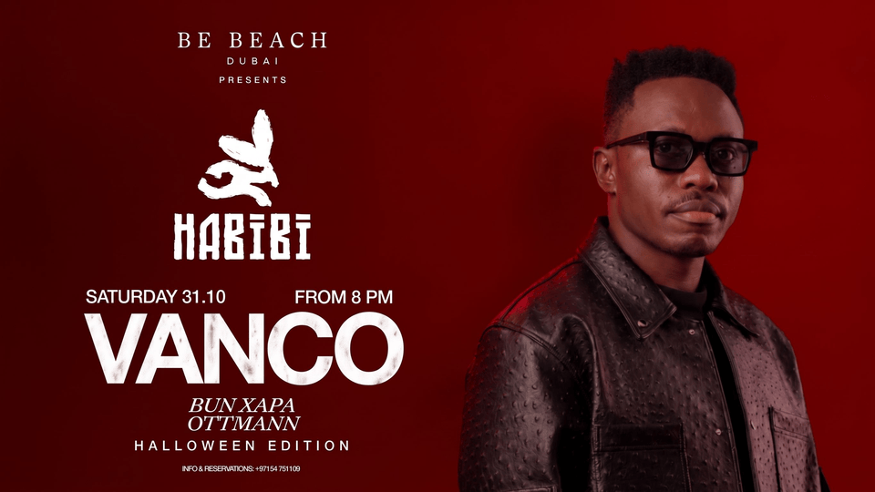Halloween with Vanco at Be Beach