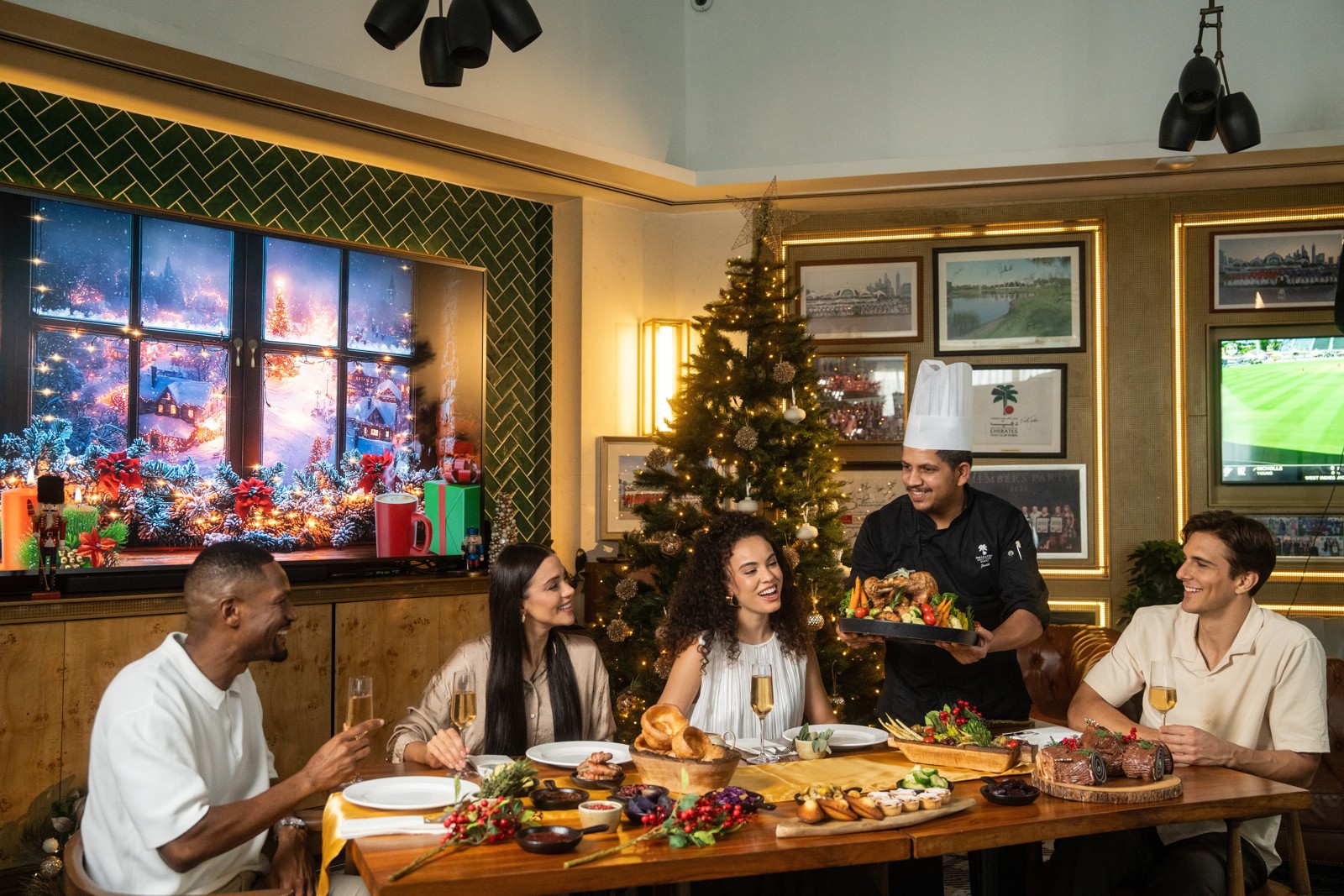 Christmas Brunch on the Terrace at Emirates Golf Club