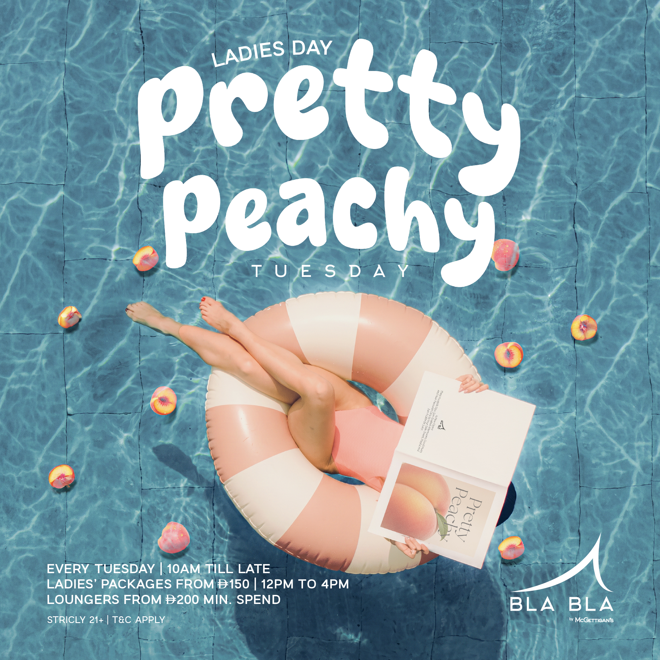 BLA BLA — PRETTY PEACHY LADIES' DAY