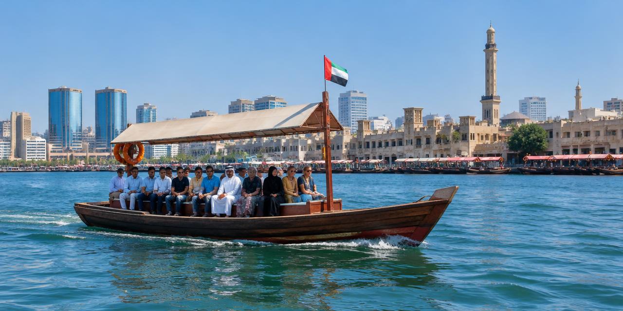 Abra Ride Across Dubai Creek