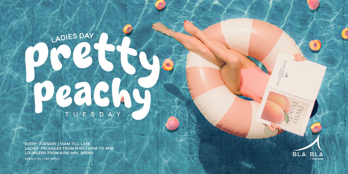 Tuesday · Pretty Peachy Ladies' Day