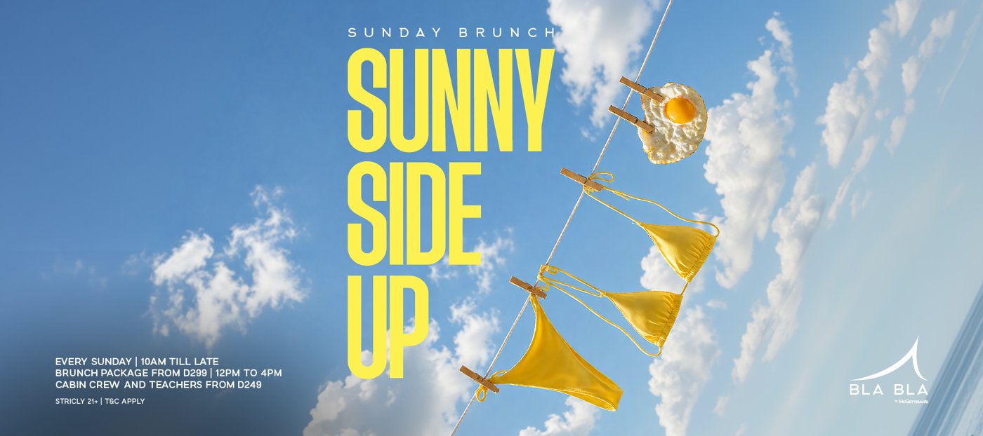BLA BLA — SUNNY SIDE UP BRUNCH