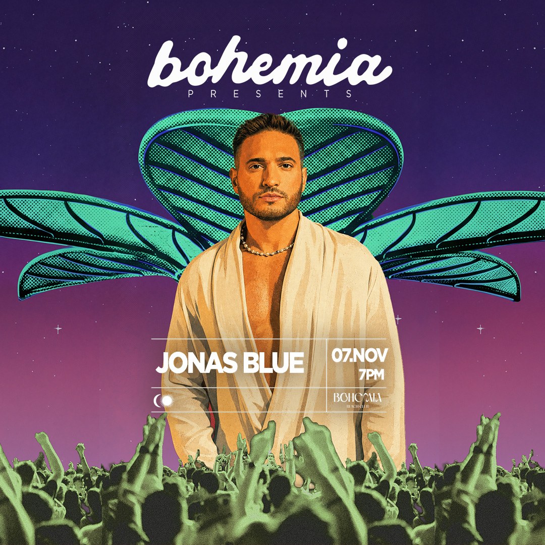 Bohemia Presents · Jonas Blue poster