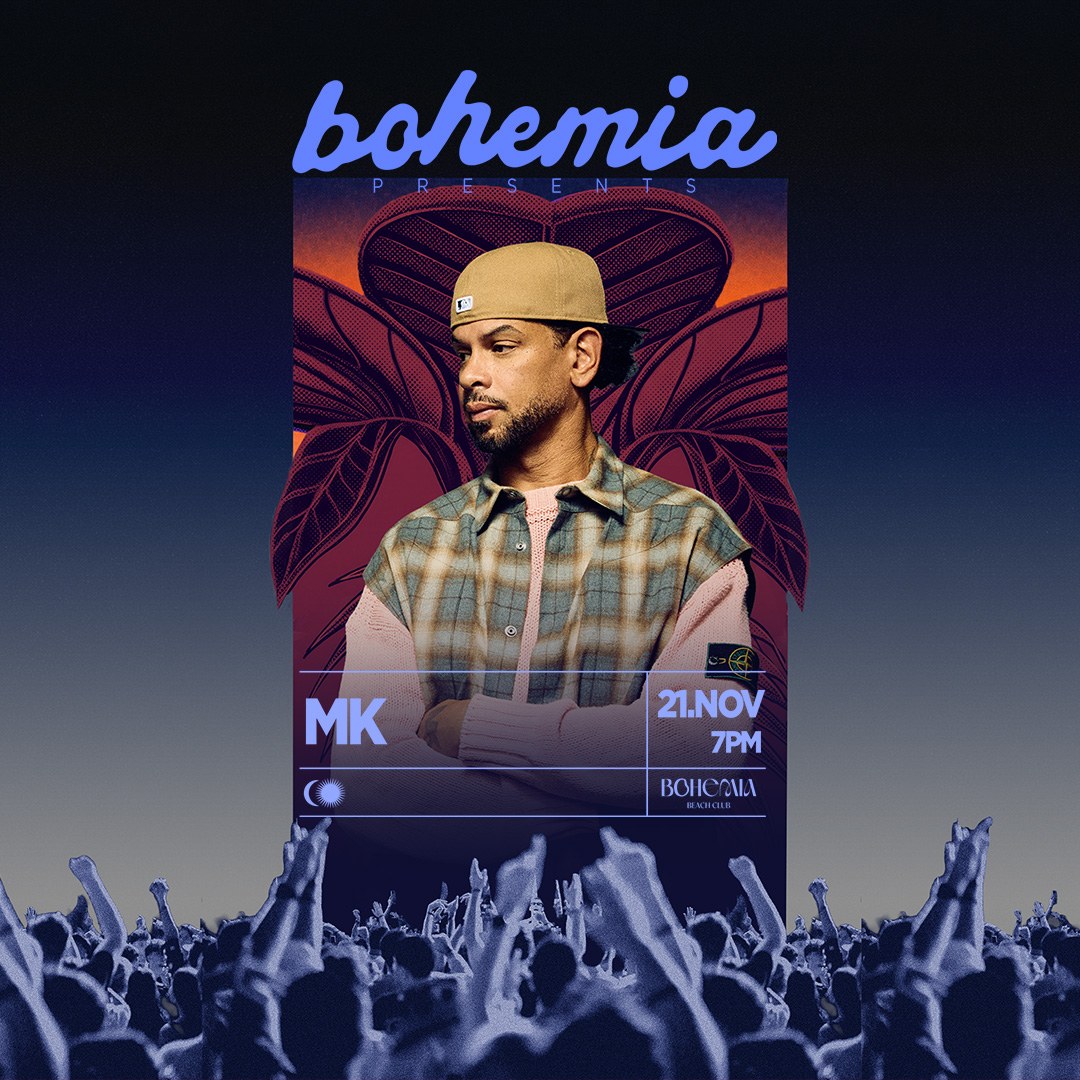 Bohemia Presents · MK poster