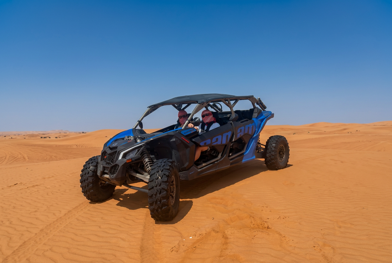 1000CC Turbo Can-Am in Dubai desert, photo 2