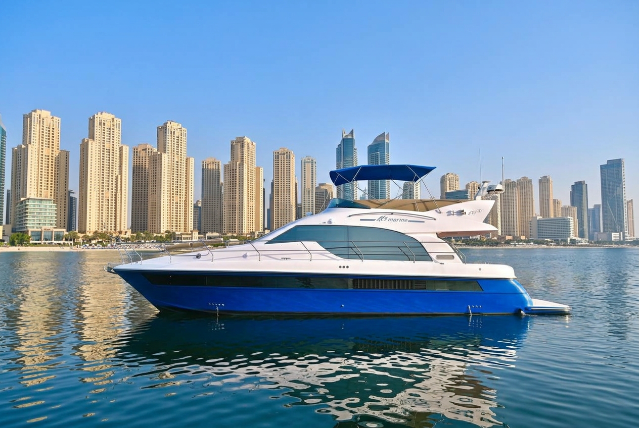 LUX50 BLUE private yacht in Dubai
