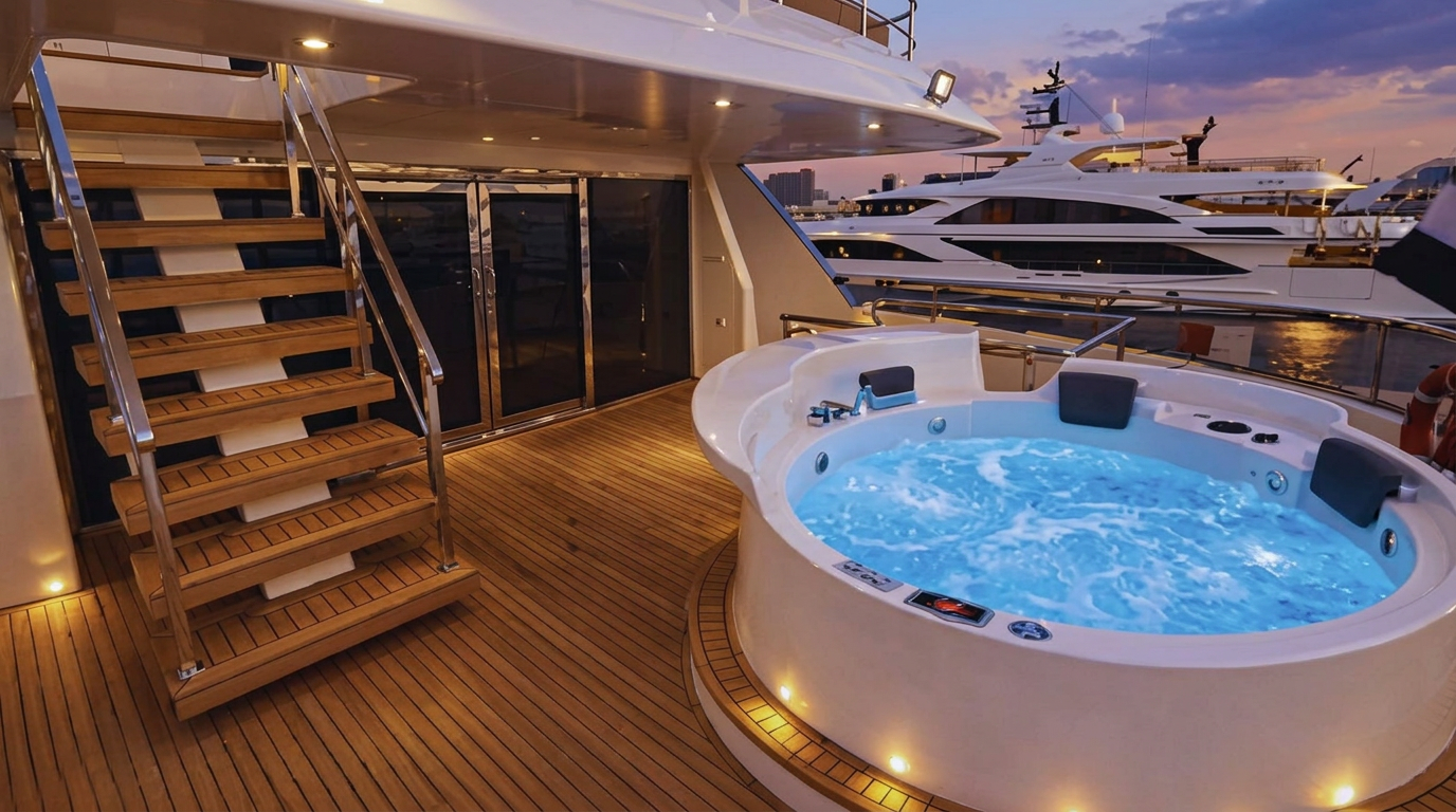THE GOLIATH + JACUZZI private yacht in Dubai, preview photo 4
