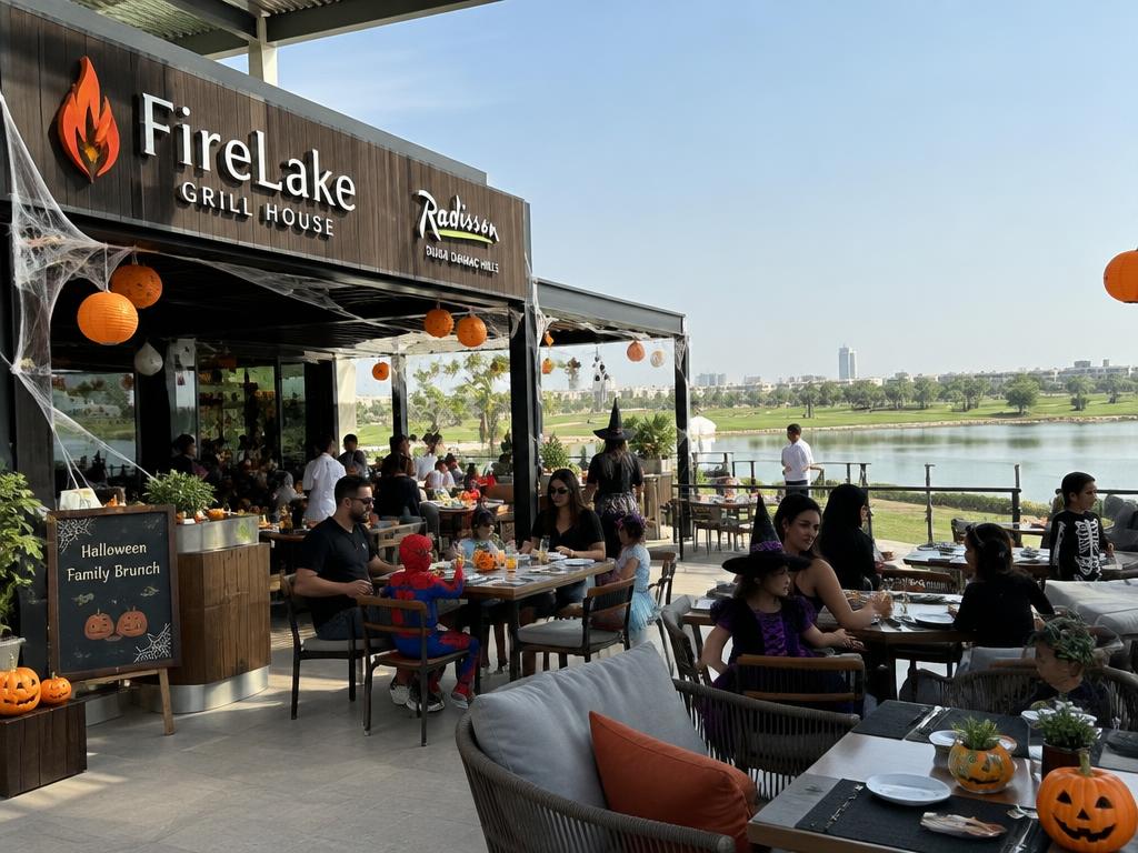 Halloween Brunch at FireLake Grill House, Radisson DAMAC Hills