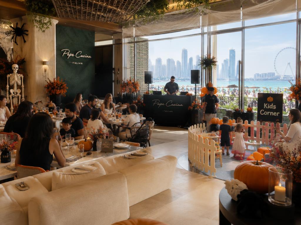 Halloween Brunch at Pepe Cucina, Address Beach Resort