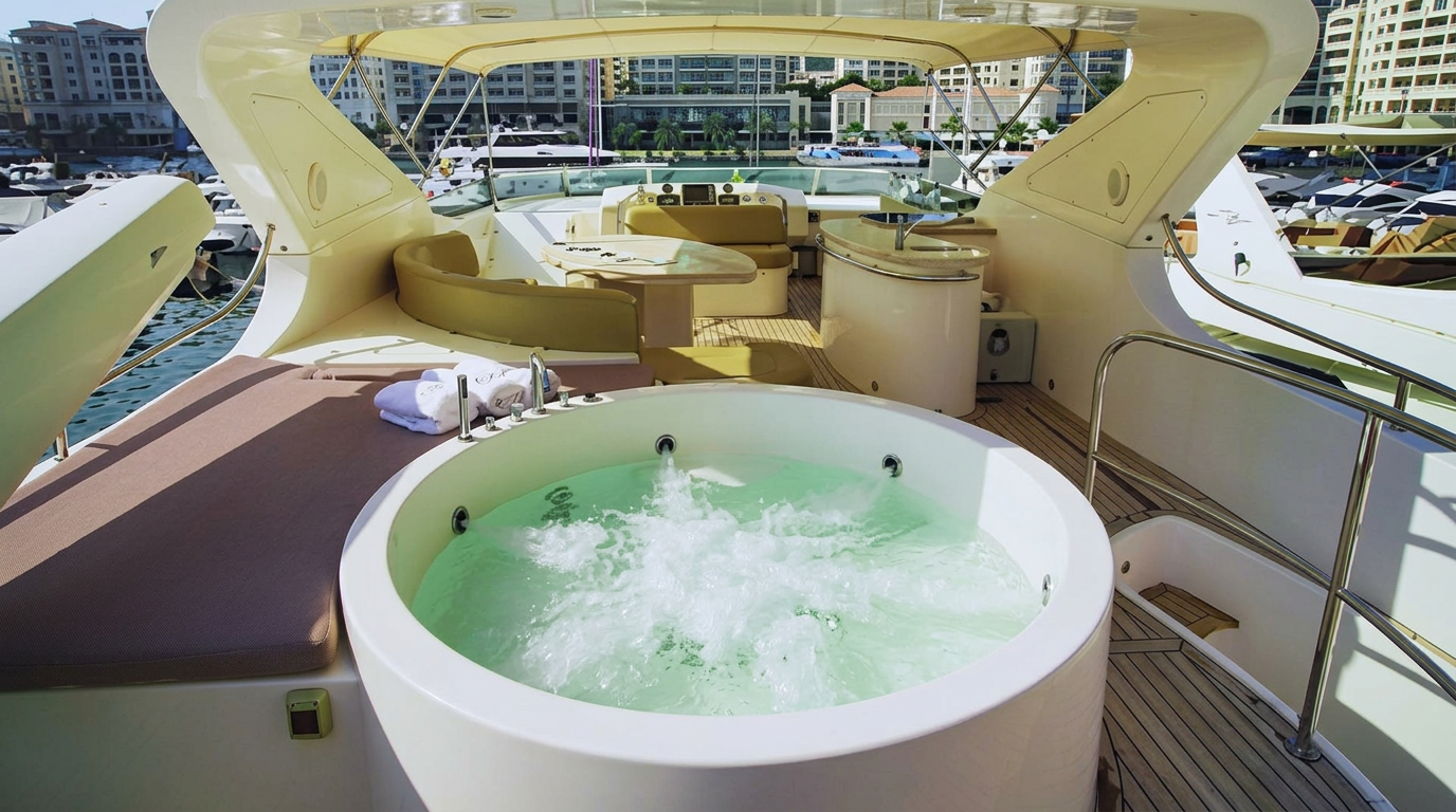 LUX88 + JACUZZI private yacht in Dubai, preview photo 2