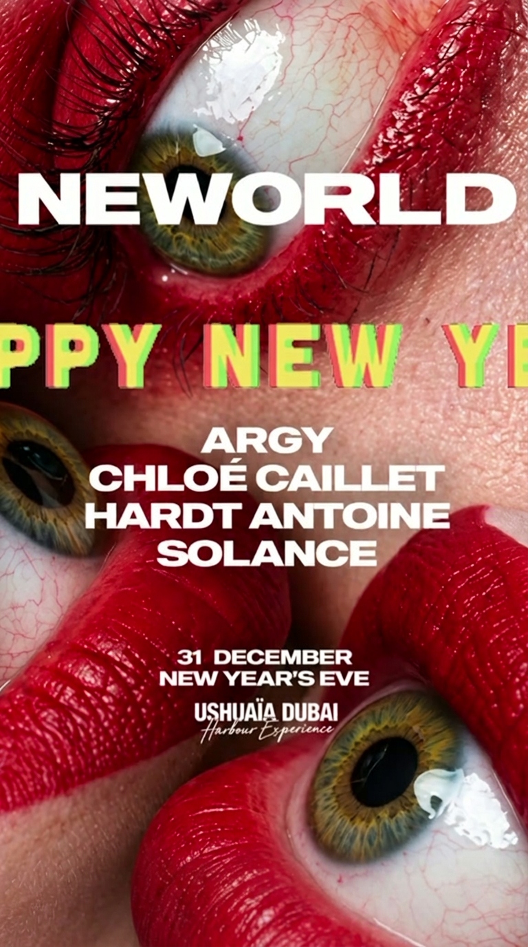 NEWORLD · New Year’s Eve at Ushuaïa Dubai Harbour