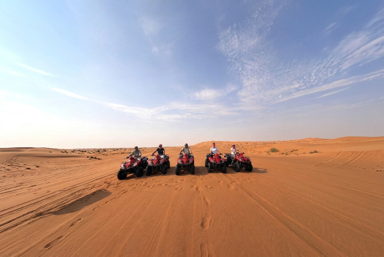 350CC Quads in Dubai desert, photo 3