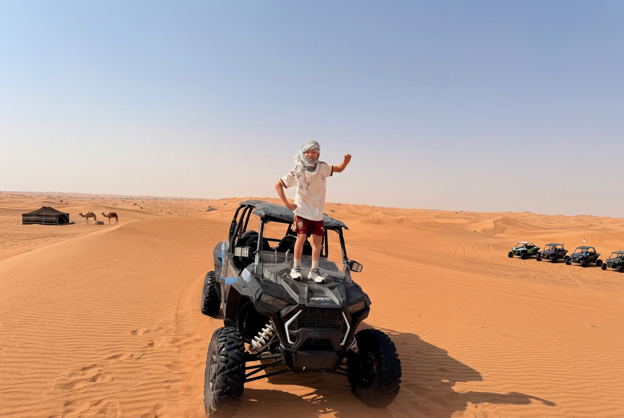 1000CC RZR Buggy in Dubai desert, photo 5