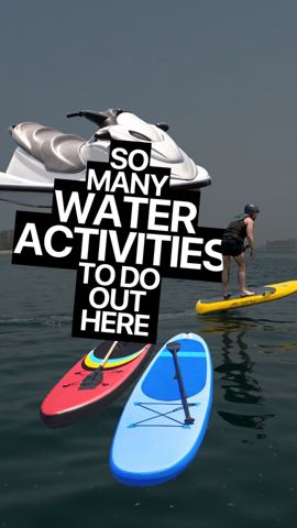 Yes, Dubai is in the desert but the water…
