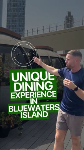 Dining in bubbles with skyline viewsThe Pods is…