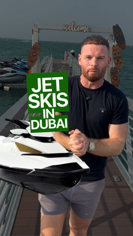 Adrenaline meets skyline. Jet skiing past the…