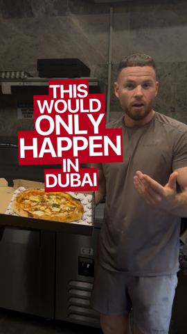 Only in Dubai when the chef doesn’t just serve…