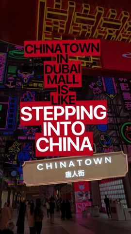 Step inside Dubai Mall’s hidden gem: Chinatown.…