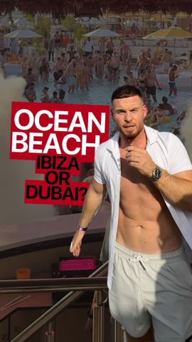 Ocean Beach Dubai Ibiza energy in the Middle…