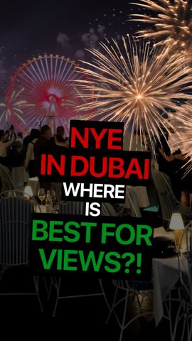New Year’s Eve in Dubai hits different