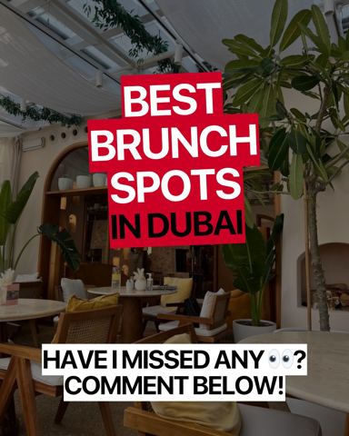 Dubai does brunch like no one else. Think…