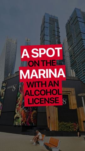When you want Marina views, proper drink, and…