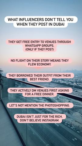 Real Dubai is for everyone. Not just…