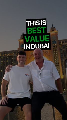 My mate had his Dad for a holiday in Dubai and…