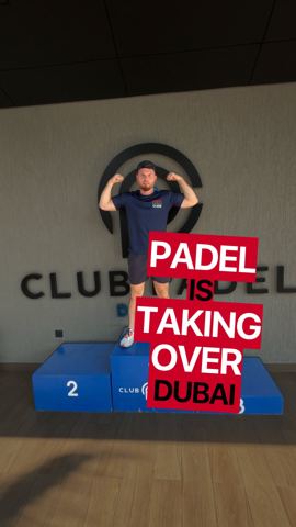 Padel is running the show in Dubai. Let’s have…