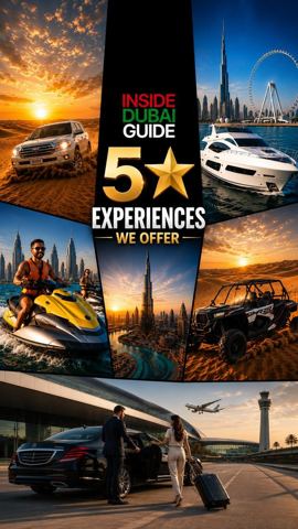 This is what we provide at InsideDubaiGuide!