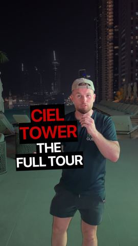 Your first view of the world’s tallest hotel..…
