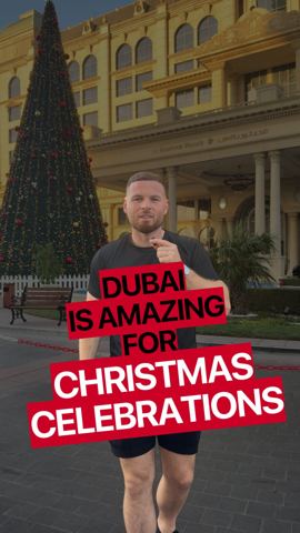 Dubai turns into a winter wonderland every…