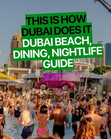 Dubai isn’t just a city it’s a whole social…