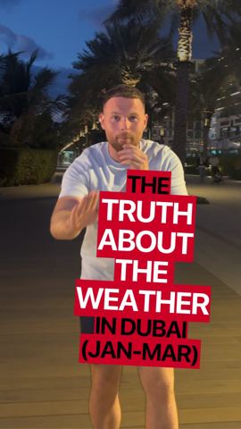 POV: You came to Dubai Jan–March thinking it’s…