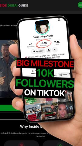 10K Followers on TikTok and we’re just getting…