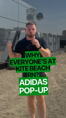 Popping up at Kite Beach just makes sense