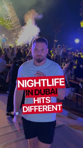 POV: You’re doing Dubai nightlife the right way