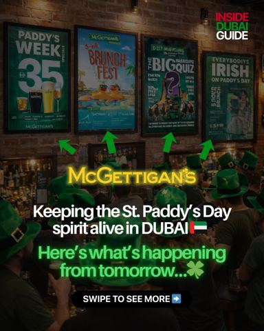 McGettigan’s Dubai’s original and most famous…