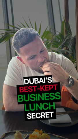 Business lunch with a view?