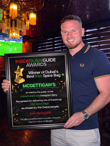 Winner of the 1st InsideDubaiGuide Award