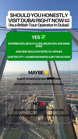 Is Dubai still worth visiting right now?