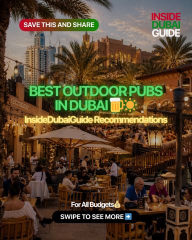Best Outdoor Pubs in Dubai