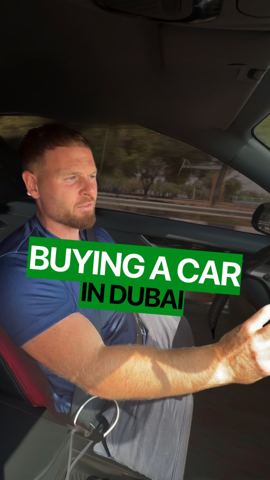 Buying a car in Dubai