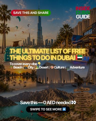 The Ultimate FREE Things to Do in Dubai